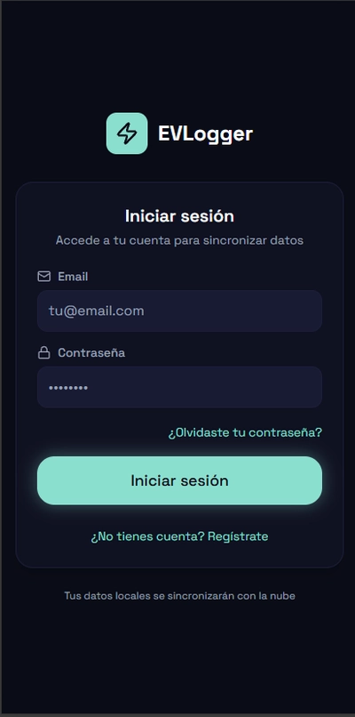 EVLogger - Registro y Análisis de Vehículo Eléctrico