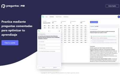 Preguntas PIR - Preparación al Examen